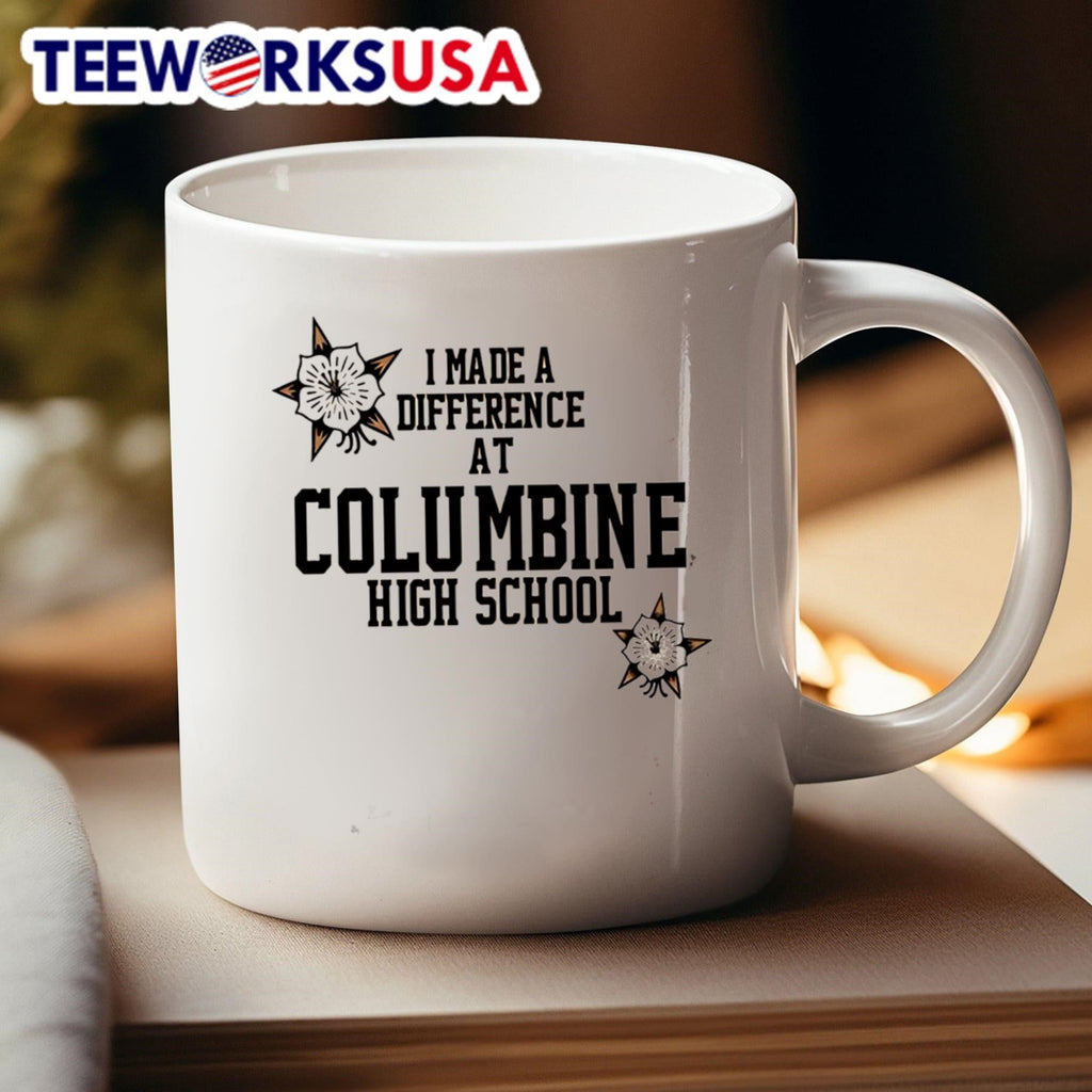 I made a difference at Columbine high school - Adult & Kids T-Shirts, Sweatshirts & Hoodies apparel design preview 4