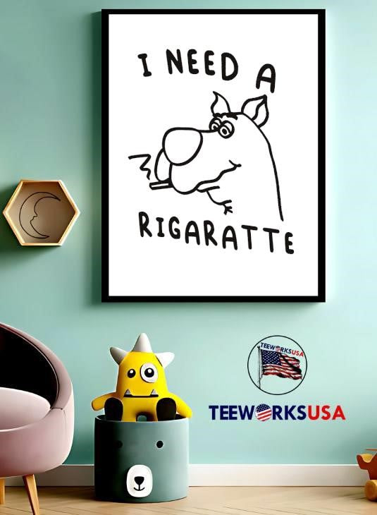 I need a Rigaratte Dog - Adult & Kids T-Shirts, Sweatshirts & Hoodies apparel design preview 3
