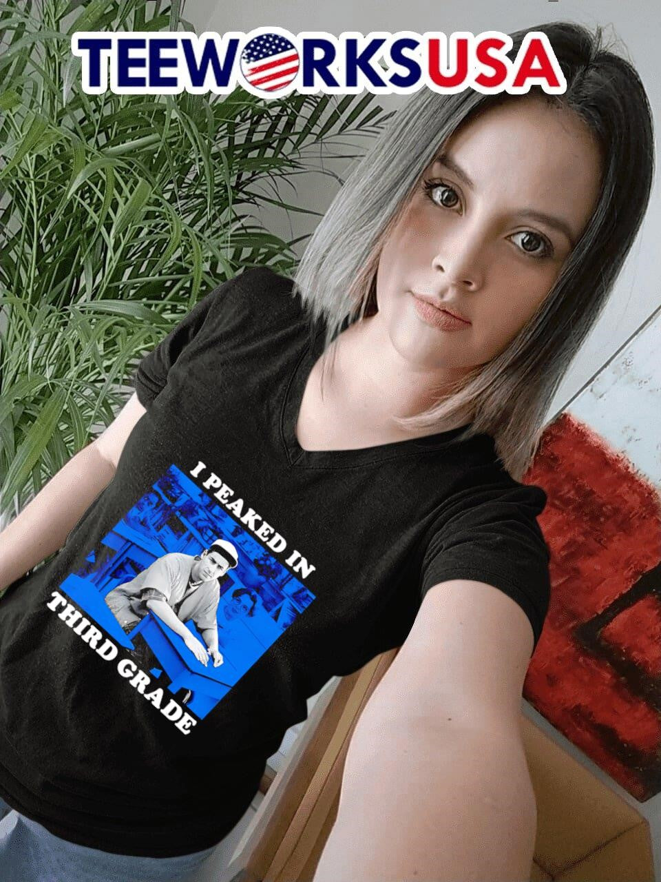 I peaked in third grade - Adult & Kids T-Shirts, Sweatshirts & Hoodies apparel design preview 7
