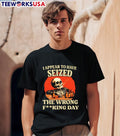 I seized skeleton the wrong fking day - Adult & Kids T-Shirts, Sweatshirts & Hoodies apparel design preview 1