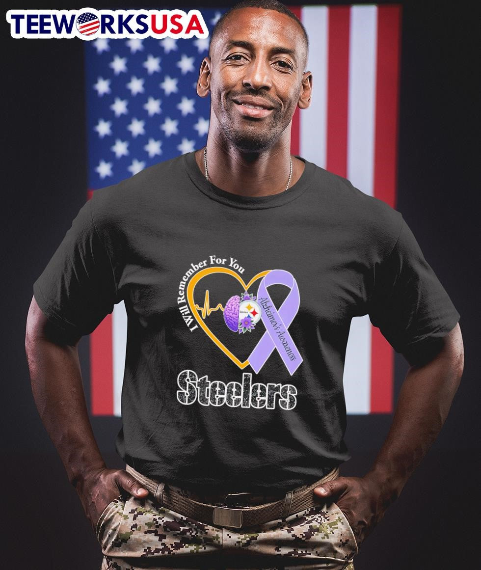 I will remember for you Alzheimer's Awareness - Adult & Kids T-Shirts, Sweatshirts & Hoodies apparel design preview 1