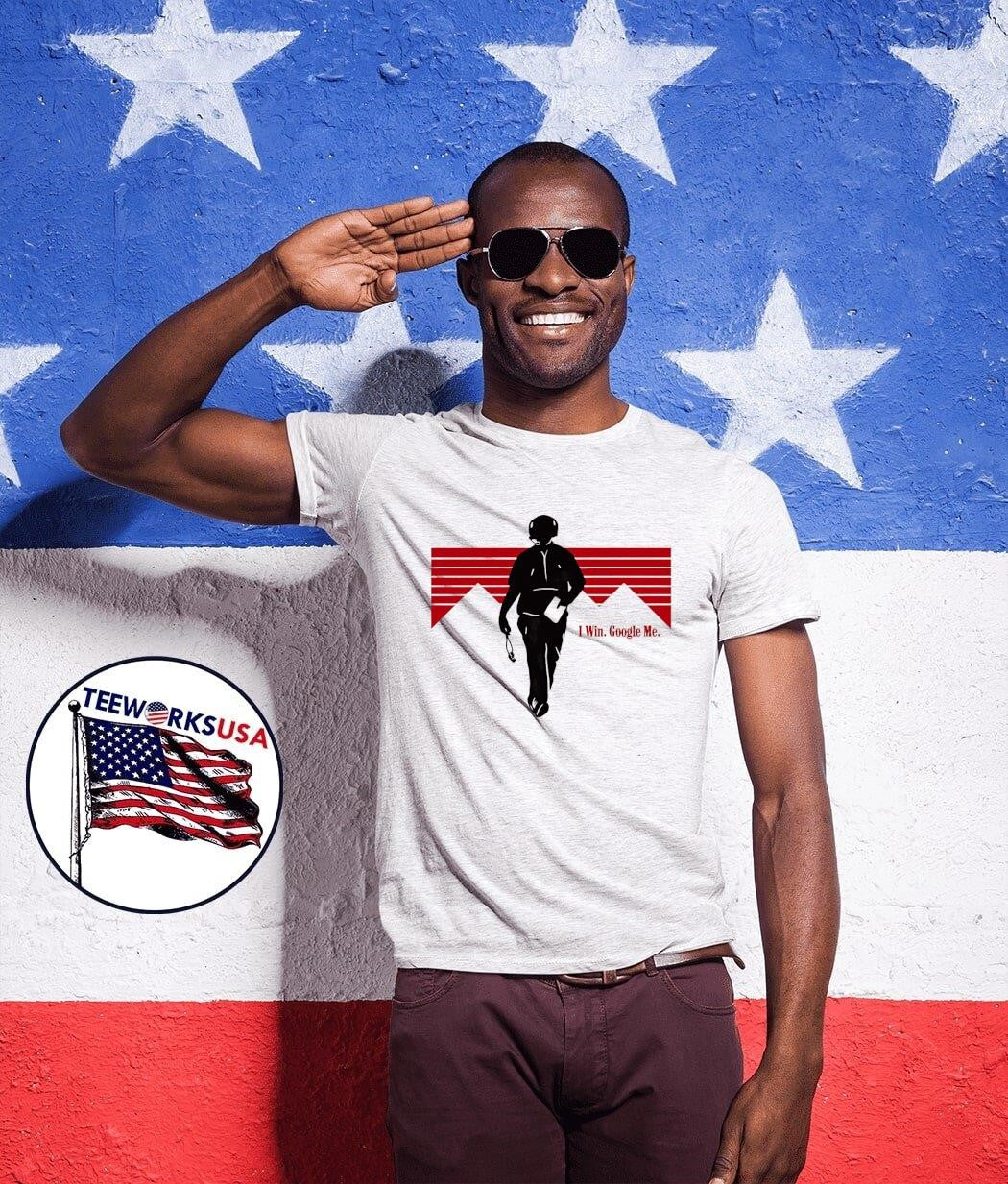 I win google me Mr Barstool - Adult & Kids T-Shirts, Sweatshirts & Hoodies apparel design preview 1