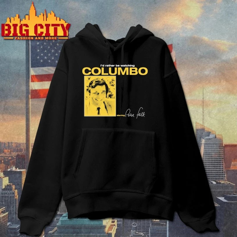 I'd Rather be Watching Columbo Peter Fail - Adult & Kids T-Shirts, Sweatshirts & Hoodies apparel design preview 2