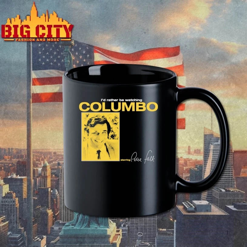 I'd Rather be Watching Columbo Peter Fail - Adult & Kids T-Shirts, Sweatshirts & Hoodies apparel design preview 3