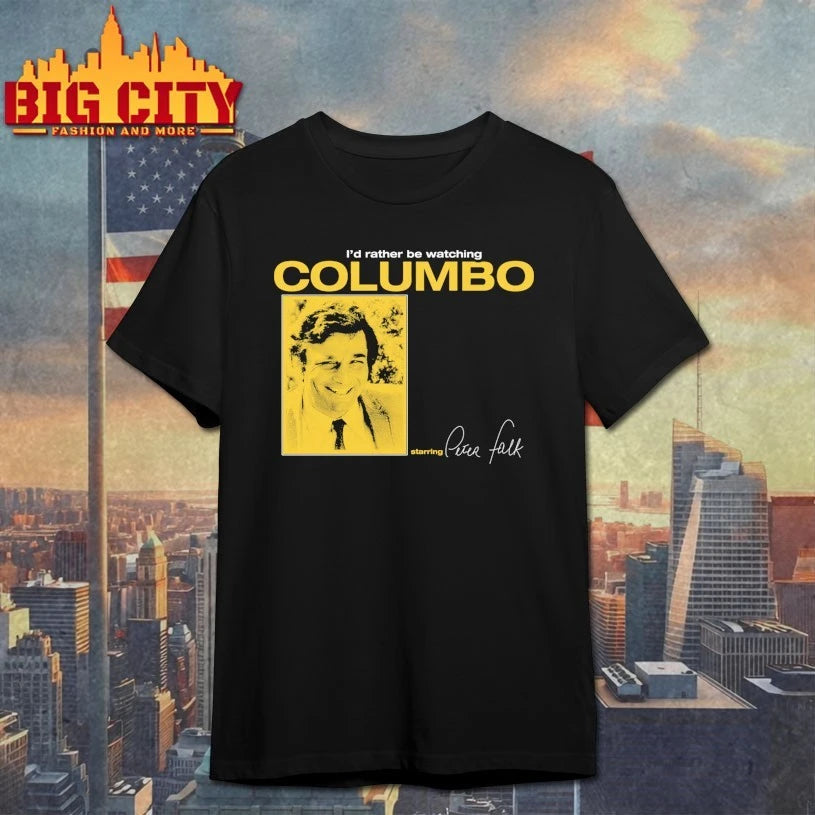 I'd Rather be Watching Columbo Peter Fail - Adult & Kids T-Shirts, Sweatshirts & Hoodies apparel design preview 1