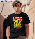 If At First You Dont Succeed Blame The Aliens Cartoon - Adult & Kids T-Shirts, Sweatshirts & Hoodies apparel design preview 1