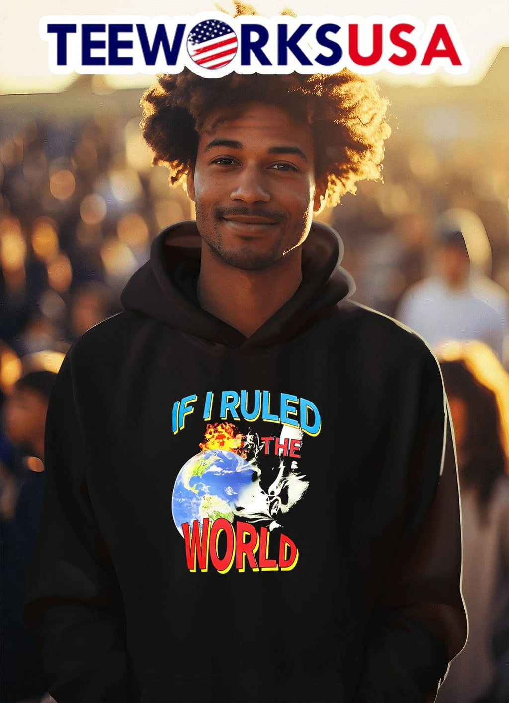 If I ruled the world - Adult & Kids T-Shirts, Sweatshirts & Hoodies apparel design preview 2