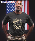 If he can't reload - Adult & Kids T-Shirts, Sweatshirts & Hoodies apparel design preview 1
