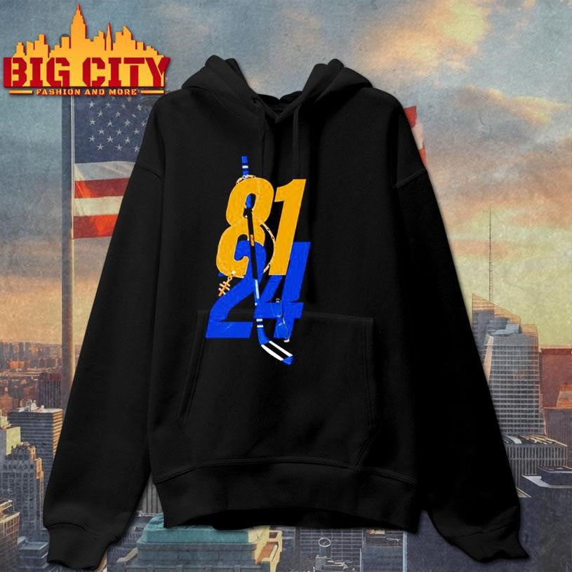 Ilya Rozanov 81 and Shane Hollander 24 - Adult & Kids T-Shirts, Sweatshirts & Hoodies apparel design preview 2