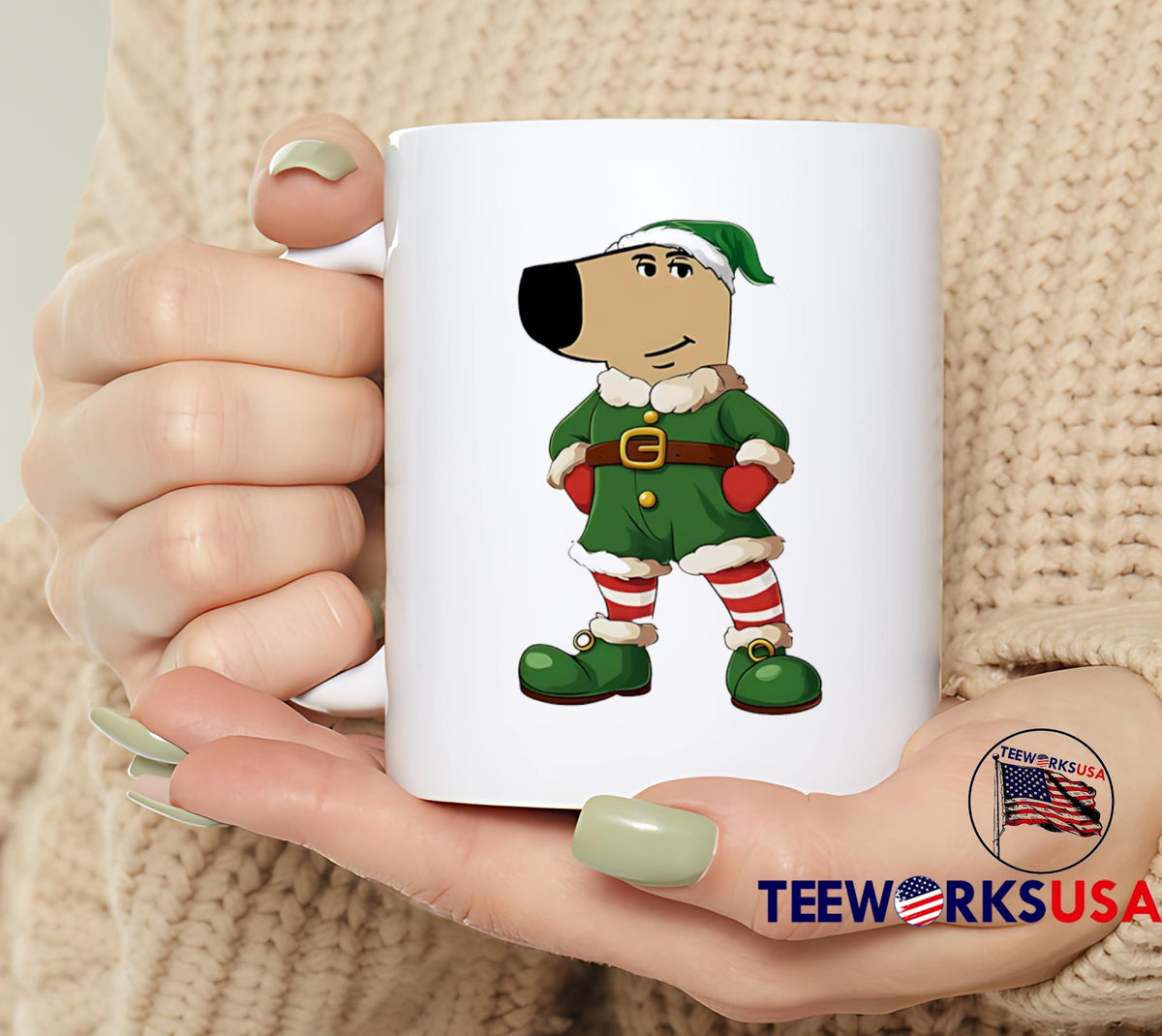 I'm Just Chill Guy ELF - Adult & Kids T-Shirts, Sweatshirts & Hoodies apparel design preview 6