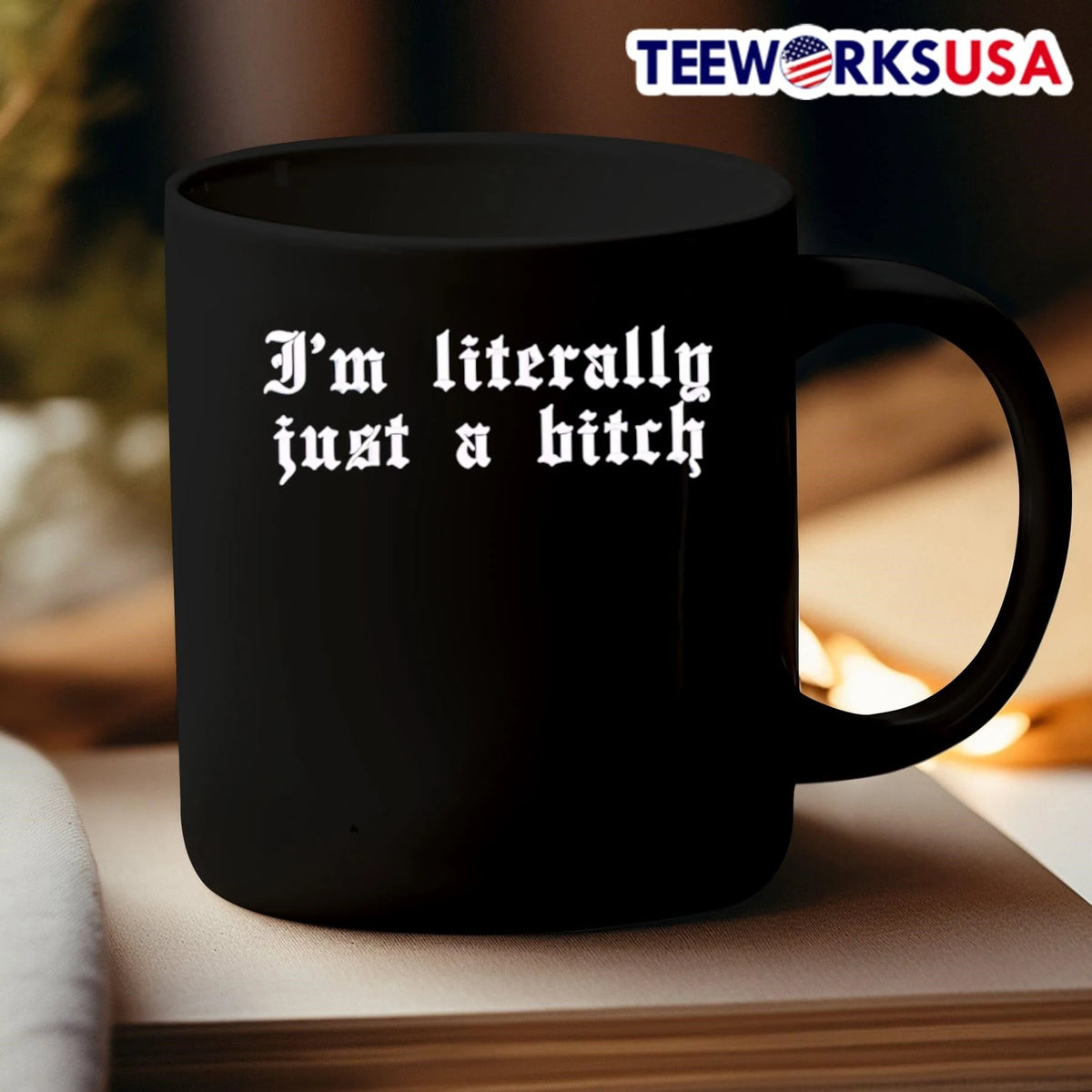I'm Literally Just A Bitch - Adult & Kids T-Shirts, Sweatshirts & Hoodies apparel design preview 3