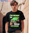 I'm Ready To Crush 5th Grade Monster Truck - Adult & Kids T-Shirts, Sweatshirts & Hoodies apparel design preview 1