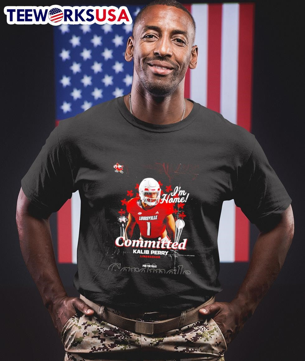 I'm home committed Kalib Perry - Adult & Kids T-Shirts, Sweatshirts & Hoodies apparel design preview 1