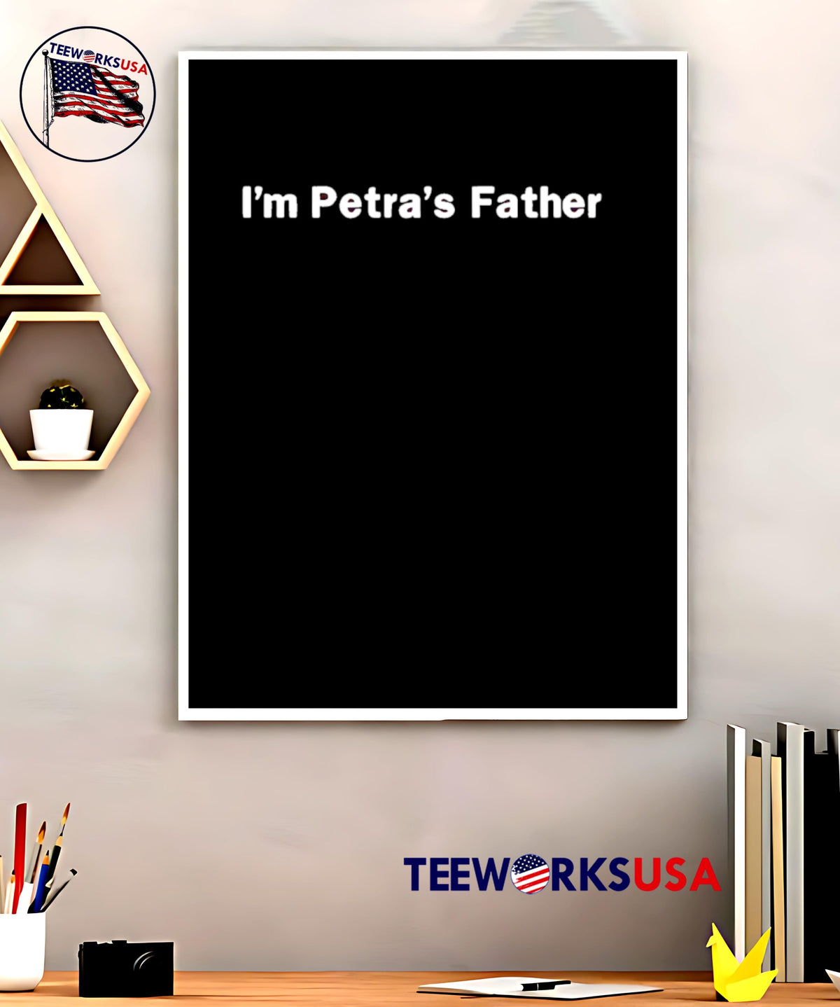 I'm petra's father - Adult & Kids T-Shirts, Sweatshirts & Hoodies apparel design preview 5