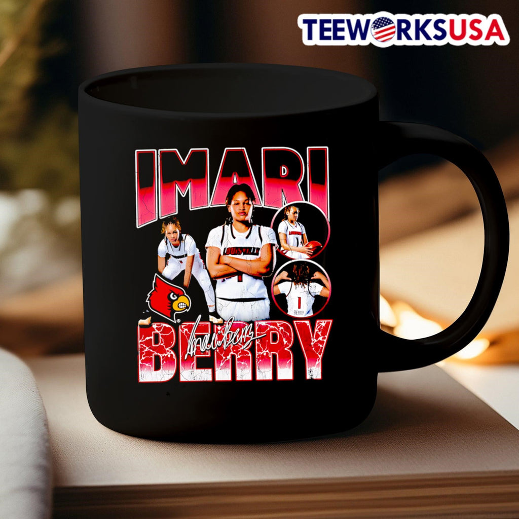 Imari Berry Louisville 90s graphic - Adult & Kids T-Shirts, Sweatshirts & Hoodies apparel design preview 3