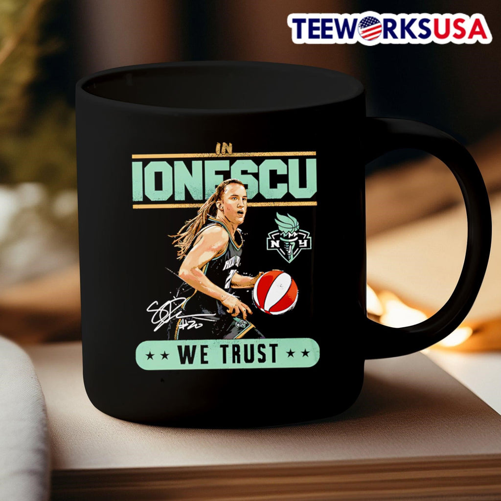 In Sabrina Ionescu we trust - Adult & Kids T-Shirts, Sweatshirts & Hoodies apparel design preview 3