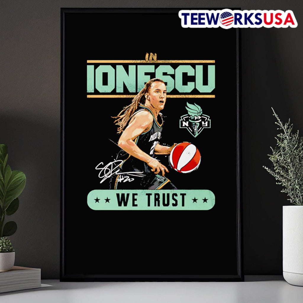 In Sabrina Ionescu we trust - Adult & Kids T-Shirts, Sweatshirts & Hoodies apparel design preview 5