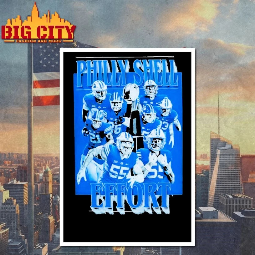 Indianapolis Colts Philly Shell Effort Football - Adult & Kids T-Shirts, Sweatshirts & Hoodies apparel design preview 4