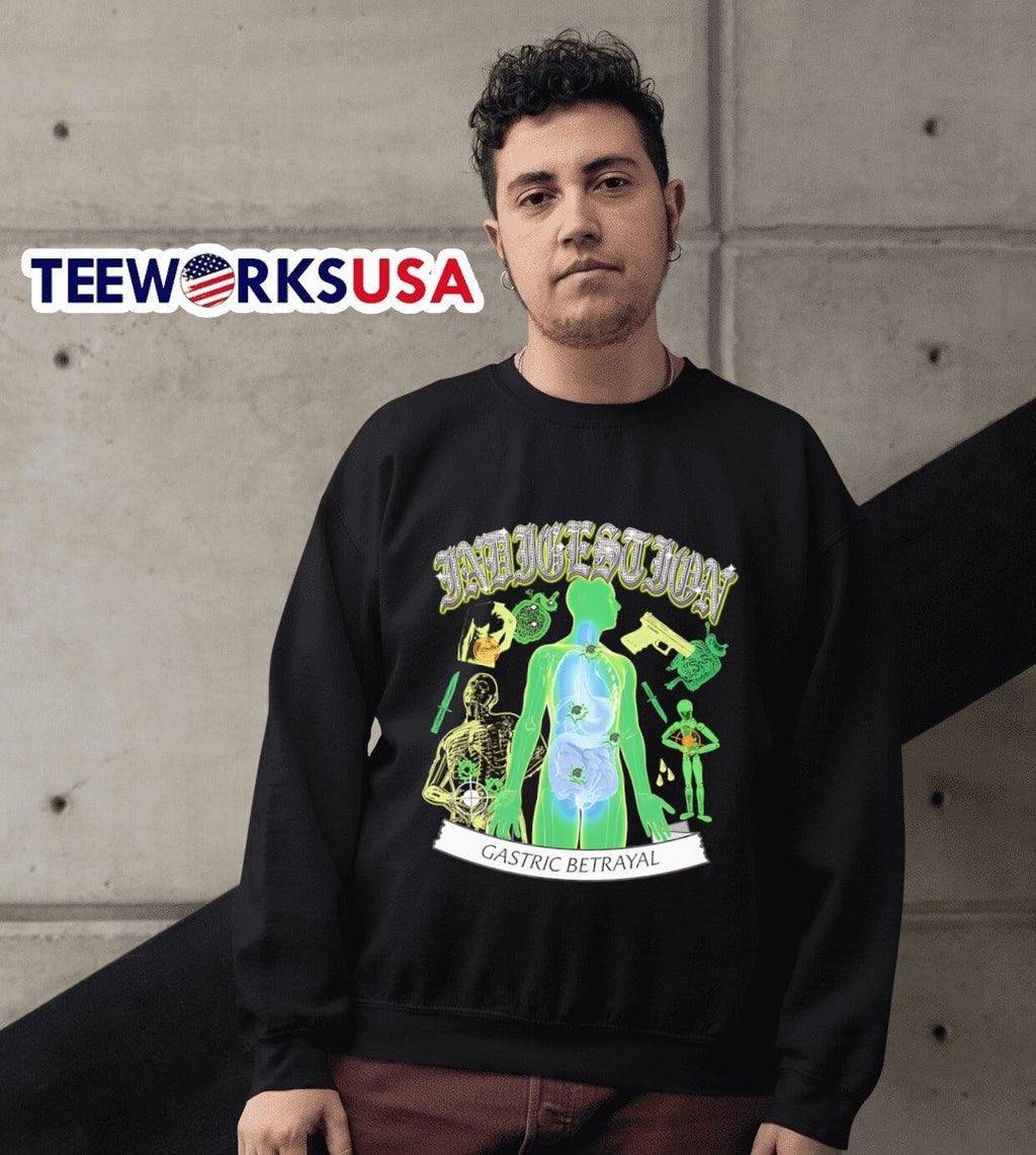 Indigestion Gastric Betrayal by @ArcaneBullshit - Adult & Kids T-Shirts, Sweatshirts & Hoodies apparel design preview 6