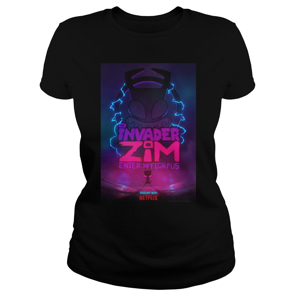 Invader Zim Enter The Florpus - Adult & Kids T-Shirts, Sweatshirts & Hoodies apparel design preview 2
