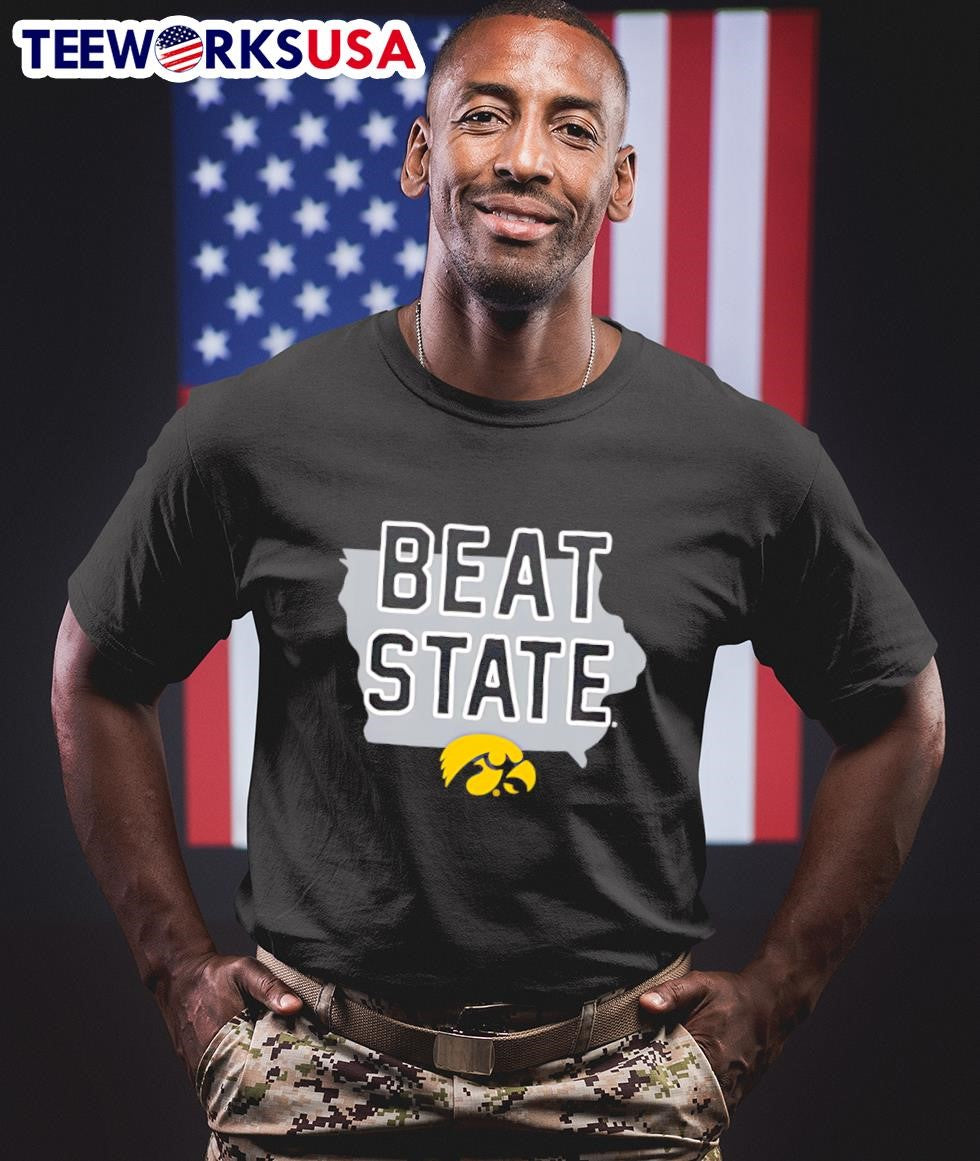 Iowa Beat State - Adult & Kids T-Shirts, Sweatshirts & Hoodies apparel design preview 1