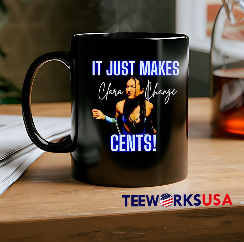 It Just Makes Cents Clara Change - Adult & Kids T-Shirts, Sweatshirts & Hoodies apparel design preview 2