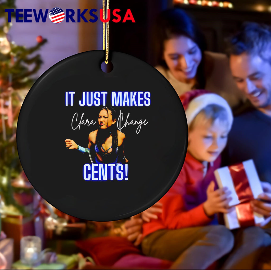 It Just Makes Cents Clara Change - Adult & Kids T-Shirts, Sweatshirts & Hoodies apparel design preview 4