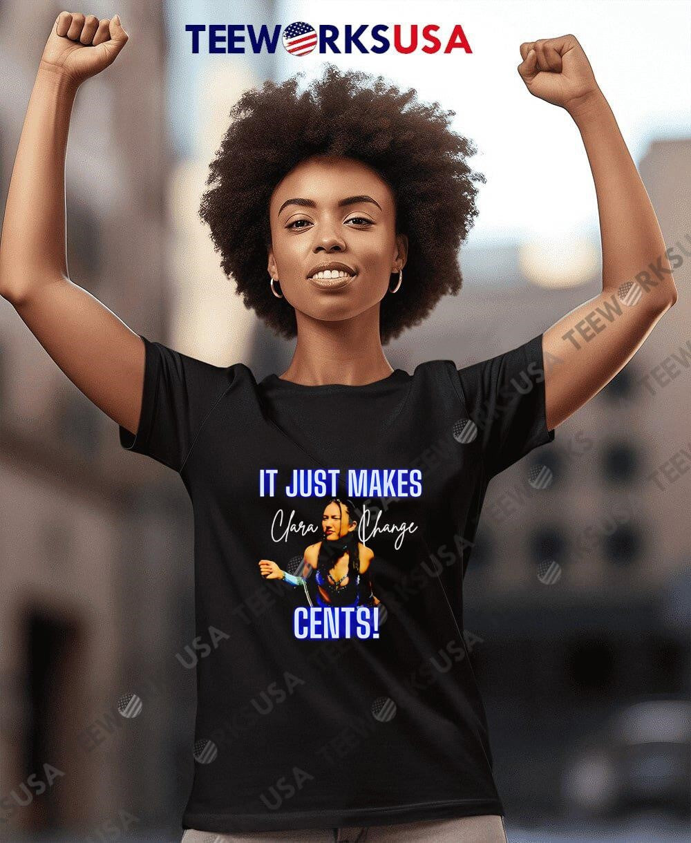 It Just Makes Cents Clara Change - Adult & Kids T-Shirts, Sweatshirts & Hoodies apparel design preview 7
