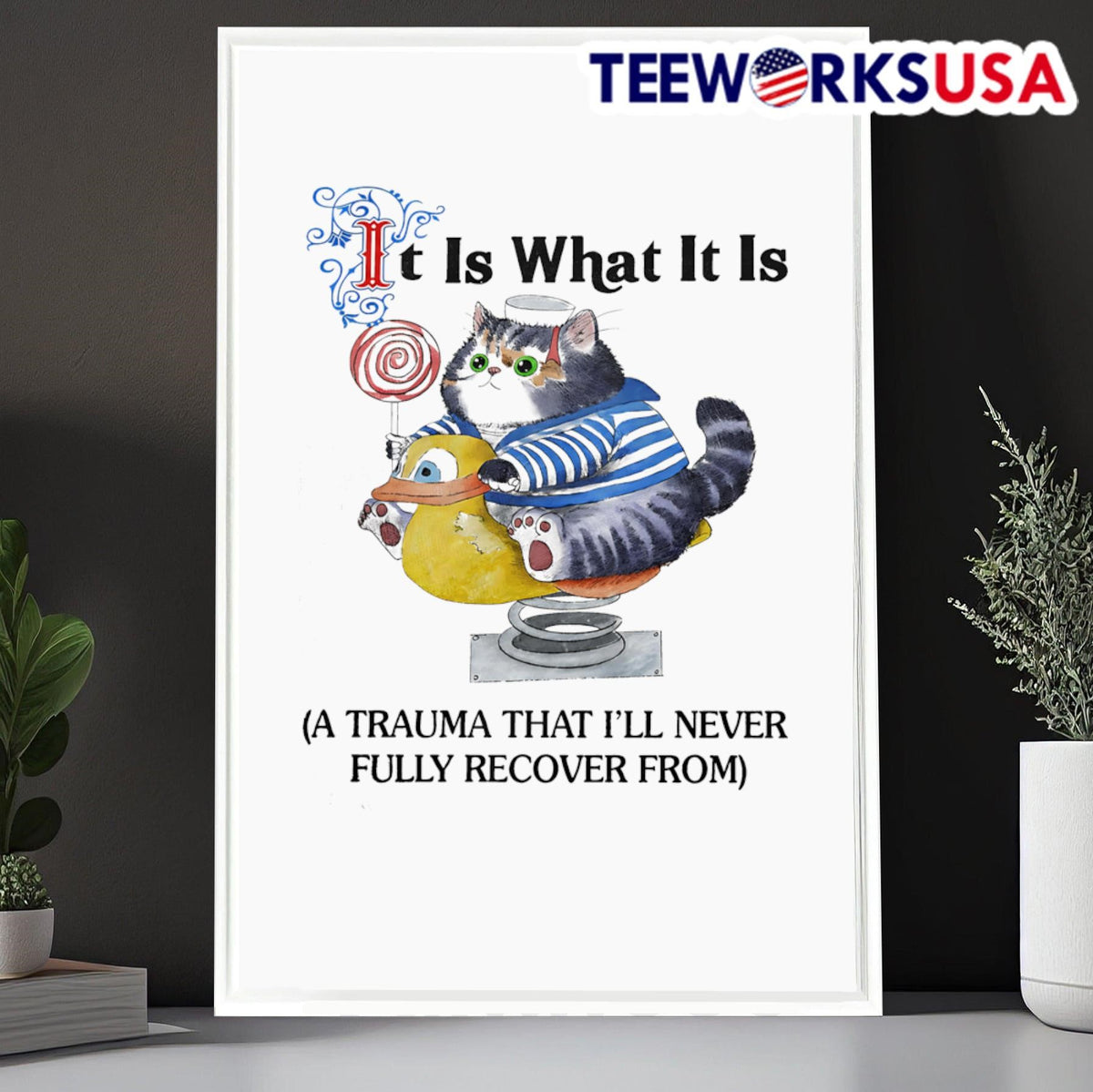 It is what a trauma that I'll never fully recover - Adult & Kids T-Shirts, Sweatshirts & Hoodies apparel design preview 6