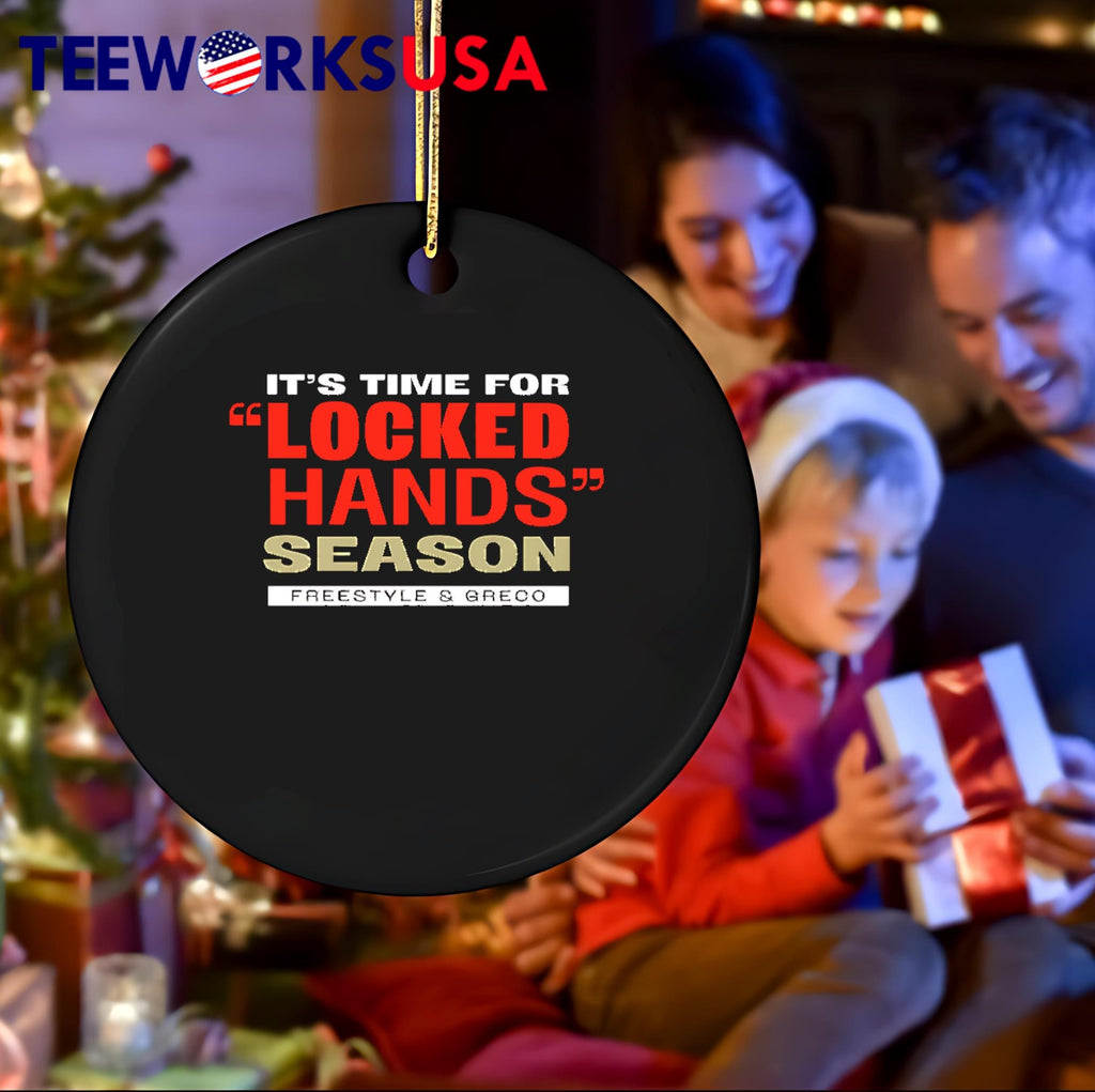 It's Time For Locked Hands Season Freestyle and Greco - Adult & Kids T-Shirts, Sweatshirts & Hoodies apparel design preview 4