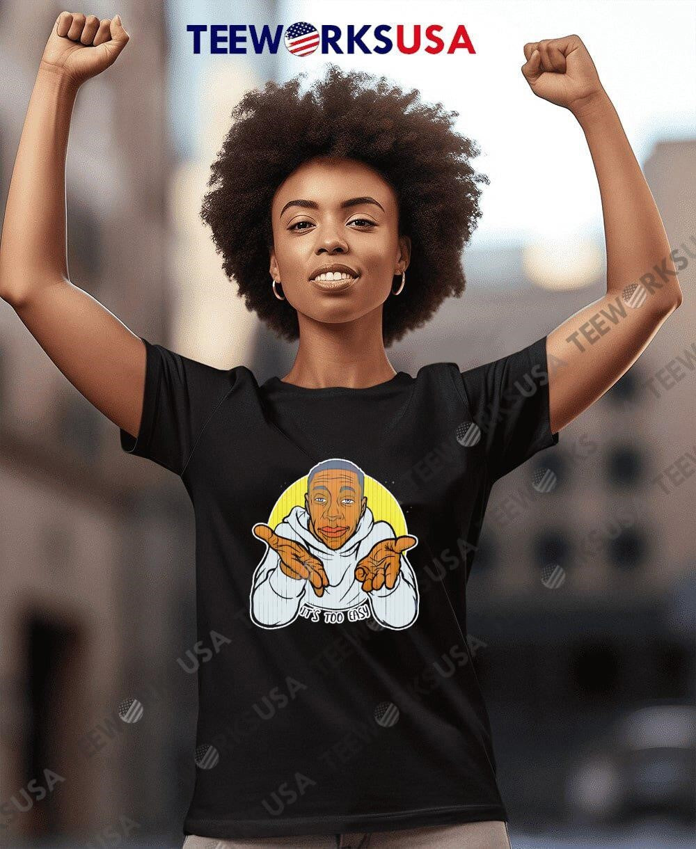 It's Too Easy Khaby Lame Christmas - Adult & Kids T-Shirts, Sweatshirts & Hoodies apparel design preview 4