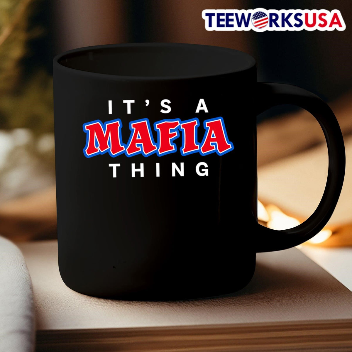 It's a Mafia Thing - Adult & Kids T-Shirts, Sweatshirts & Hoodies apparel design preview 3