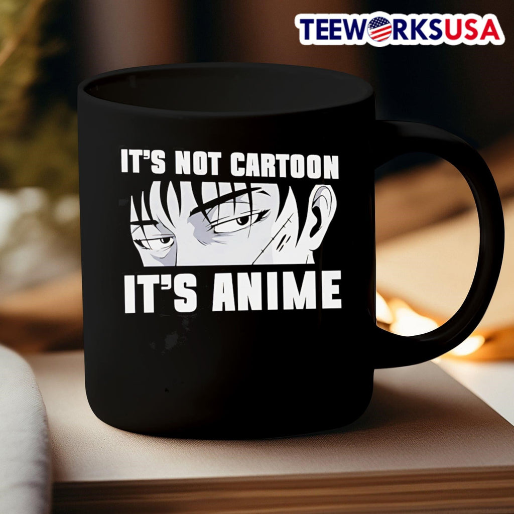 It's not cartoon anime - Adult & Kids T-Shirts, Sweatshirts & Hoodies apparel design preview 3