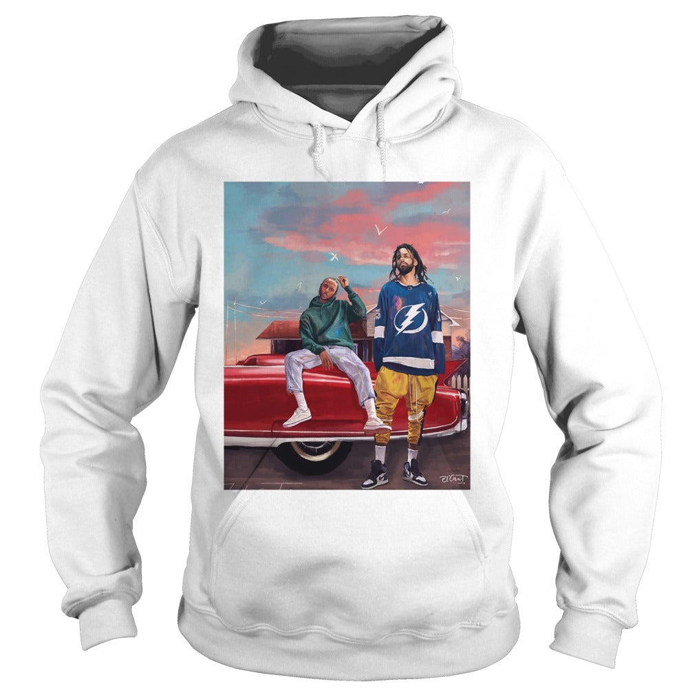 J Cole And Kendrick Lamar - Adult & Kids T-Shirts, Sweatshirts & Hoodies apparel design preview 4