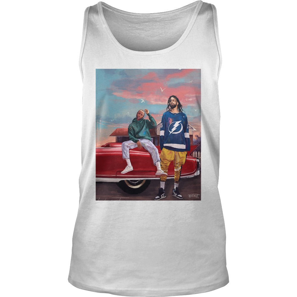 J Cole And Kendrick Lamar - Adult & Kids T-Shirts, Sweatshirts & Hoodies apparel design preview 3