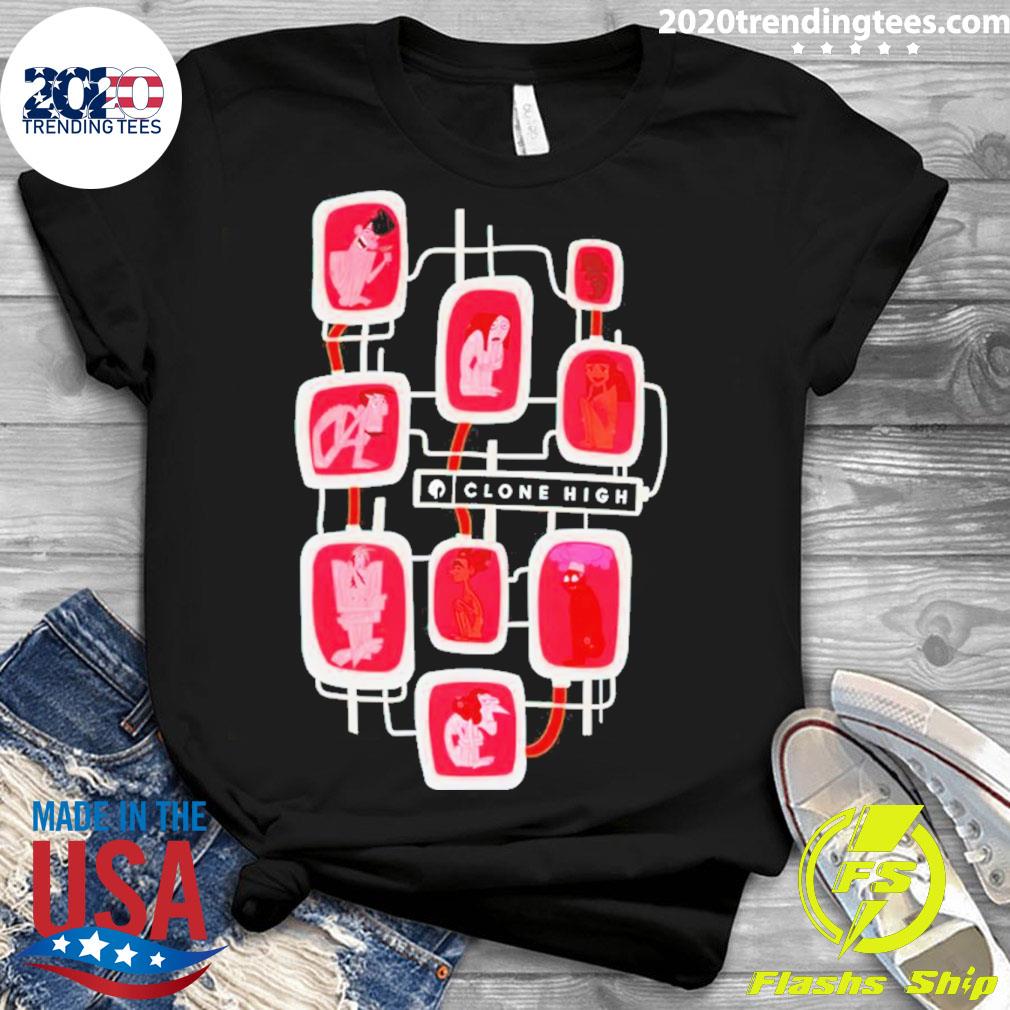 Official clone High Character Pods - Adult & Kids T-Shirts, Sweatshirts & Hoodies apparel design preview 3