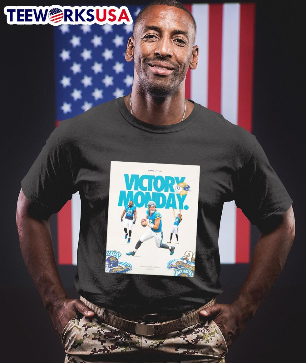 Jacksonville Jaguars Victory Monday poster - Adult & Kids T-Shirts, Sweatshirts & Hoodies apparel design preview 1