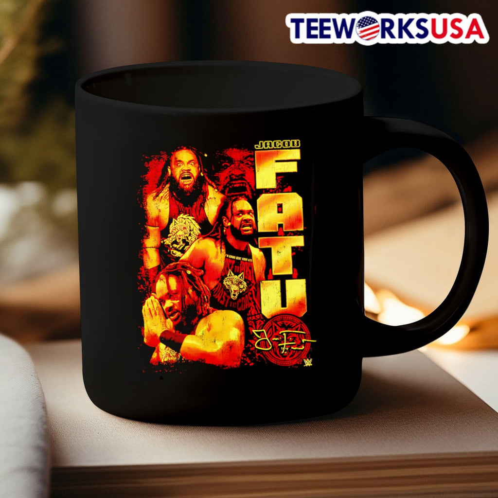 Jacob Fatu three wolf moon - Adult & Kids T-Shirts, Sweatshirts & Hoodies apparel design preview 3