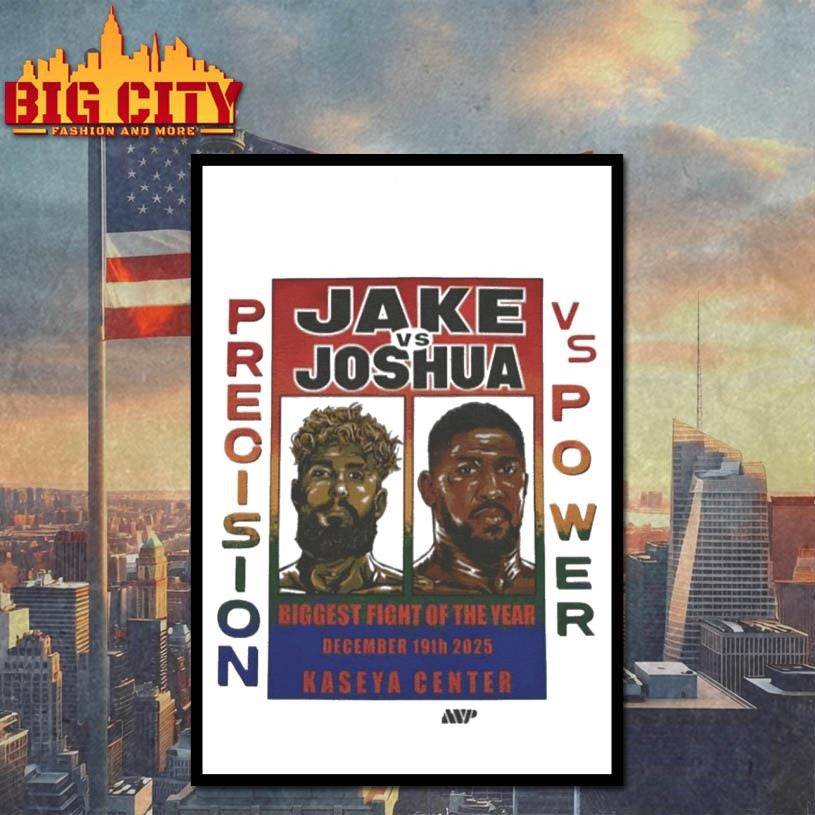 Jake vs Joshua Precision Power - Adult & Kids T-Shirts, Sweatshirts & Hoodies apparel design preview 4