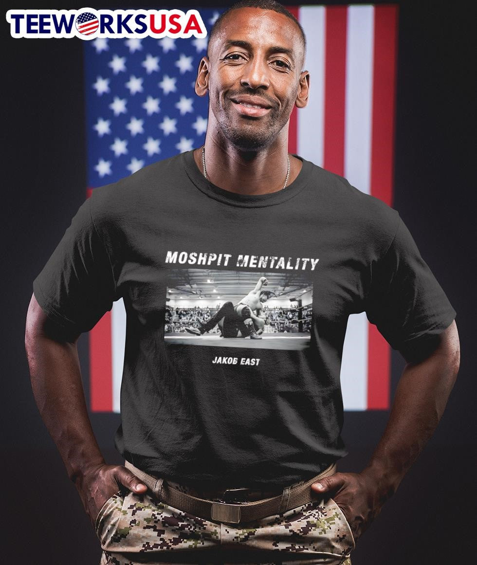 Jakob East Mosh-pit Mentality - Adult & Kids T-Shirts, Sweatshirts & Hoodies apparel design preview 1