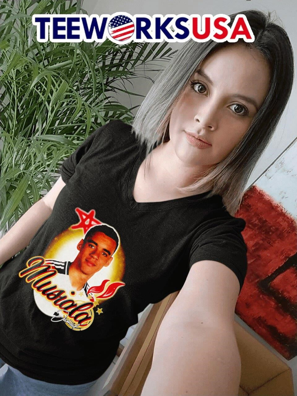 Jamal Musiala Euro 2024 - Adult & Kids T-Shirts, Sweatshirts & Hoodies apparel design preview 4
