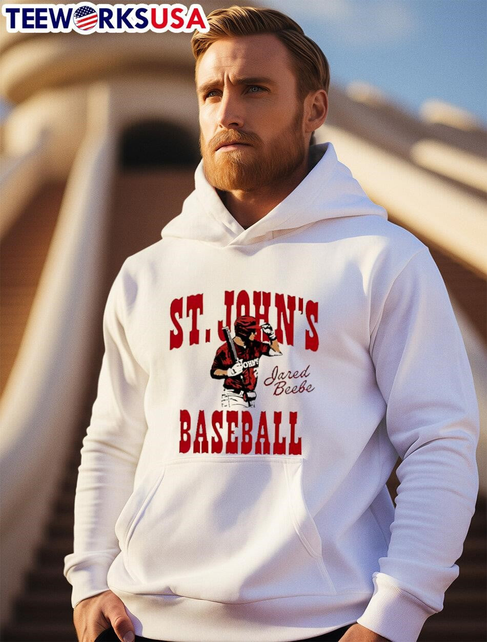 Jared beebe st. john's red storm cartoon - Adult & Kids T-Shirts, Sweatshirts & Hoodies apparel design preview 2