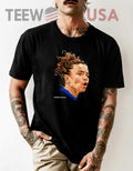 Jasmine Paolini Portrait Big Head retro - Adult & Kids T-Shirts, Sweatshirts & Hoodies apparel design preview 1