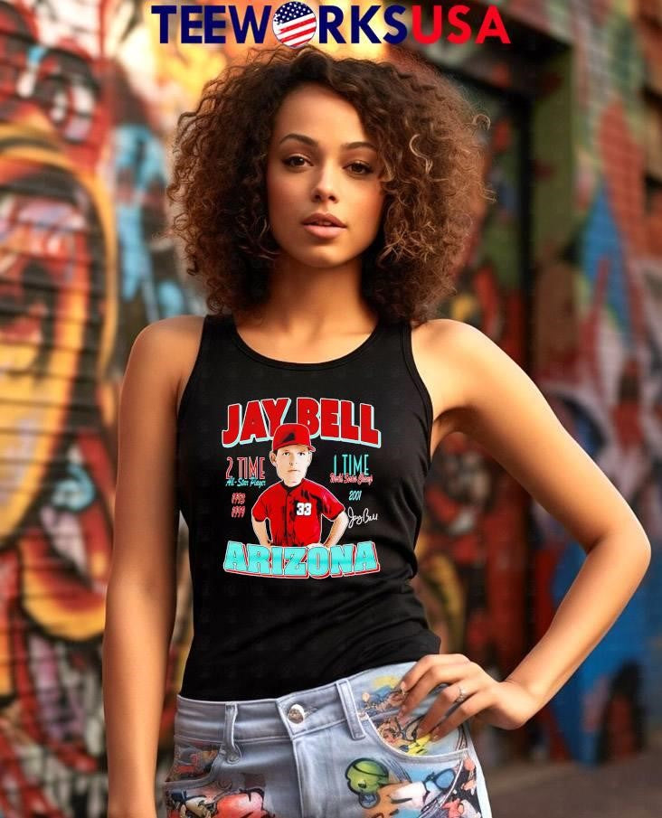 Jay Bell Arizona Comic 2 time all star player - Adult & Kids T-Shirts, Sweatshirts & Hoodies apparel design preview 7