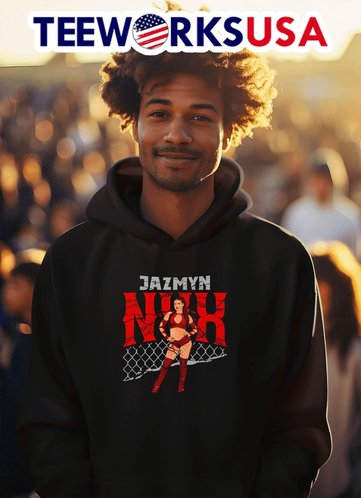 Jazmyn Nyx Cage - Adult & Kids T-Shirts, Sweatshirts & Hoodies apparel design preview 2
