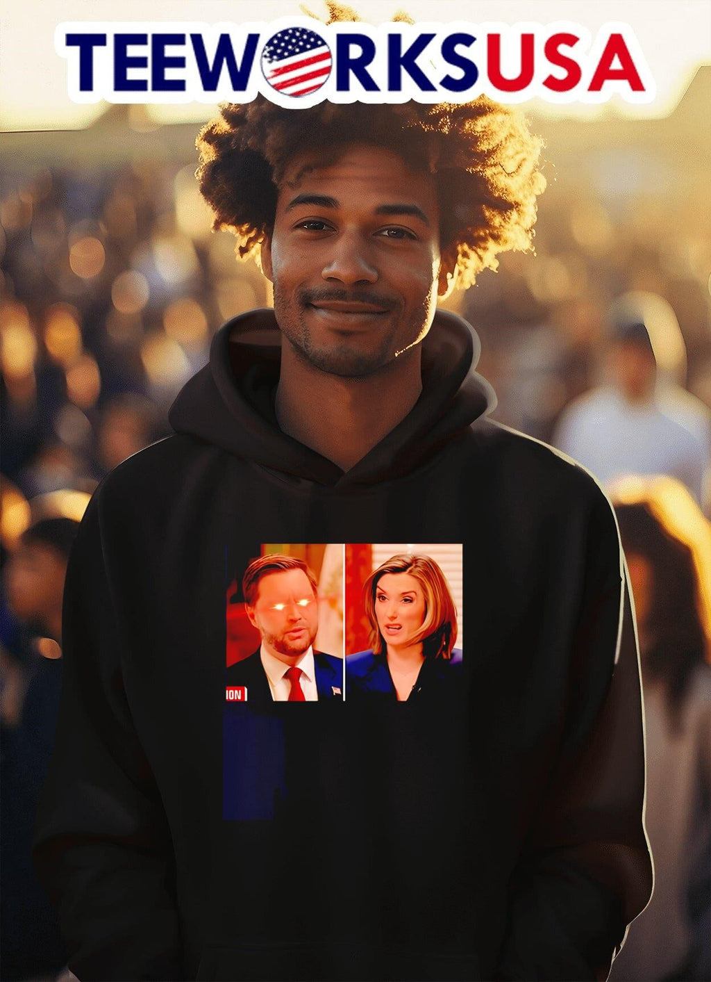 Jd Vance Clashes With Cbs's Margaret Brennan Over - Adult & Kids T-Shirts, Sweatshirts & Hoodies apparel design preview 2