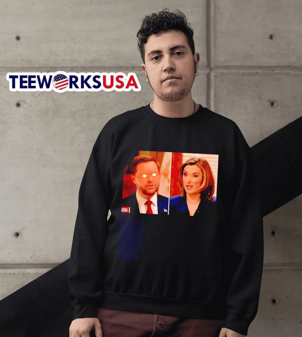 Jd Vance Clashes With Cbs's Margaret Brennan Over - Adult & Kids T-Shirts, Sweatshirts & Hoodies apparel design preview 6