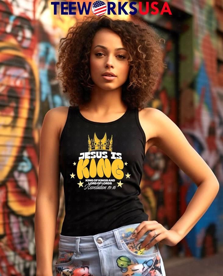 Jesus is King of Kings and Lord Lords - Adult & Kids T-Shirts, Sweatshirts & Hoodies apparel design preview 7