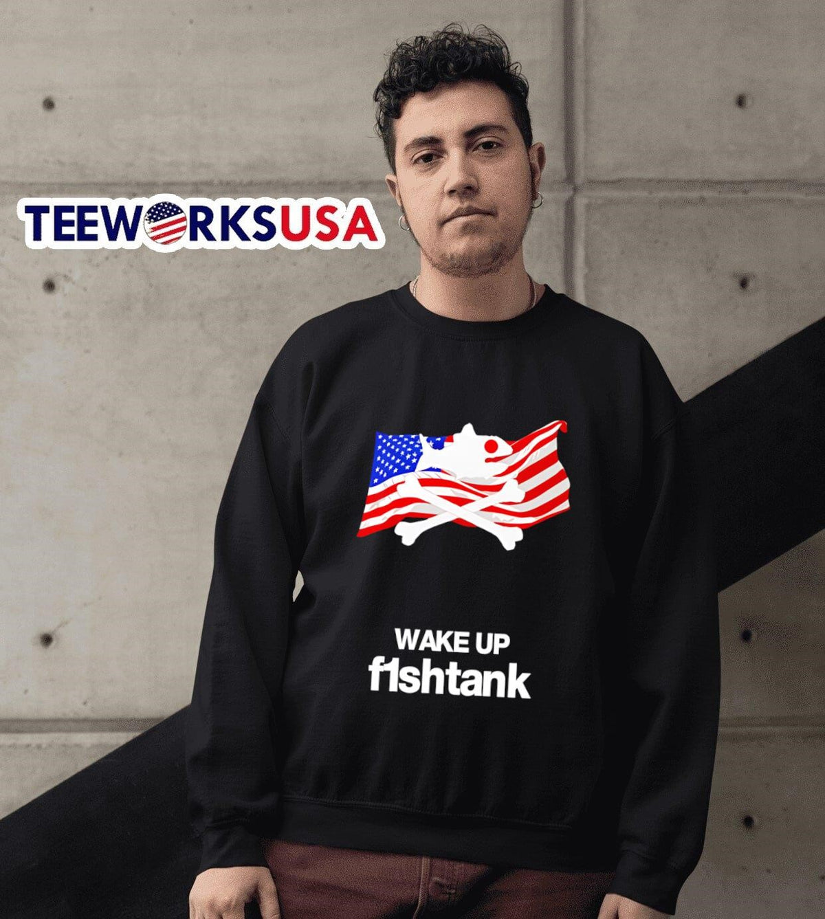 Jet Neptune wake up fishtank - Adult & Kids T-Shirts, Sweatshirts & Hoodies apparel design preview 6