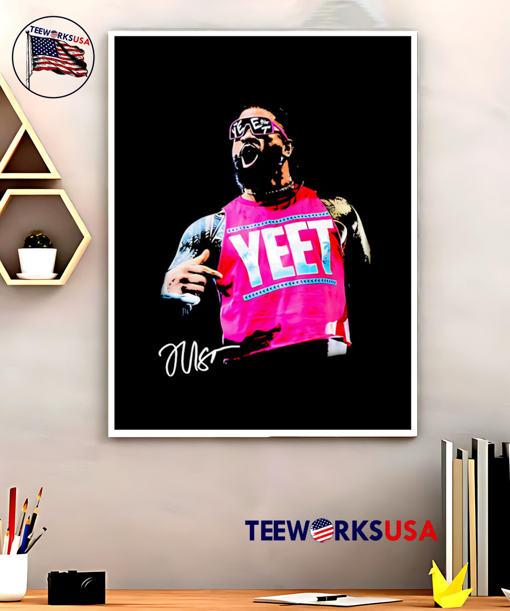 Jey Uso YEET Trendy Meme Chic Signature Typography - Adult & Kids T-Shirts, Sweatshirts & Hoodies apparel design preview 5